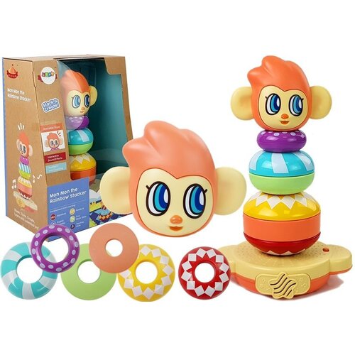  Educational Monkey Pyramid with Sounds, Learning Numbers Cijene