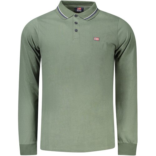Norway 1963 MEN&amp;amp;#39;S LONG SLEEVE POLO GREEN Slike