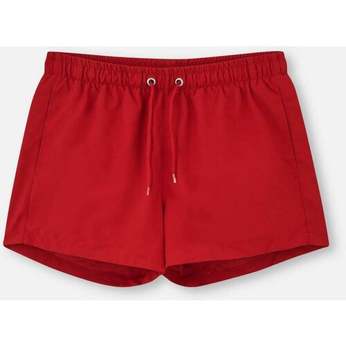 Dagi Swim Shorts - Red - Plain Cene