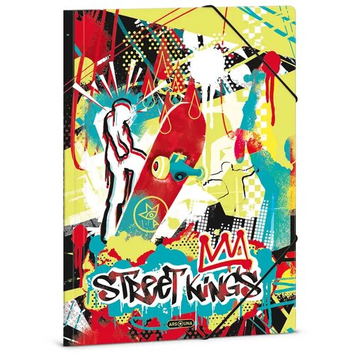 Ars Una Street Kings mapa z elastiko, fascikel A/4 Cene