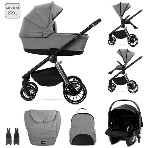 Lorelli kolica za bebe bianca grey 3 u 1 ( 10022012506 ) Cene