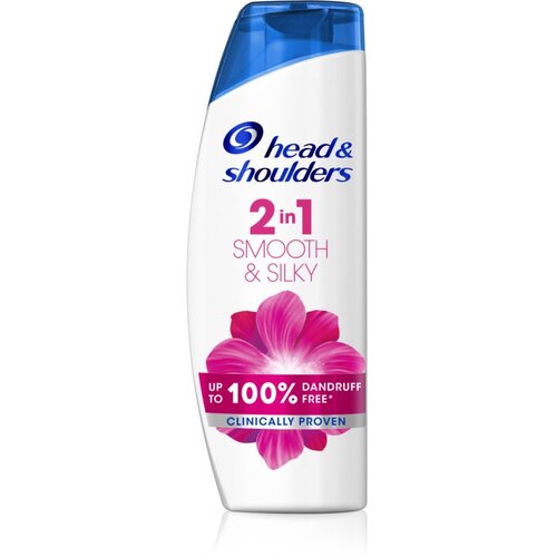 Head &amp;amp; Shoulders Smooth &amp;amp; Silky &amp;scaron;ampon in balzam 2 v1 proti prhljaju 540 ml Slike