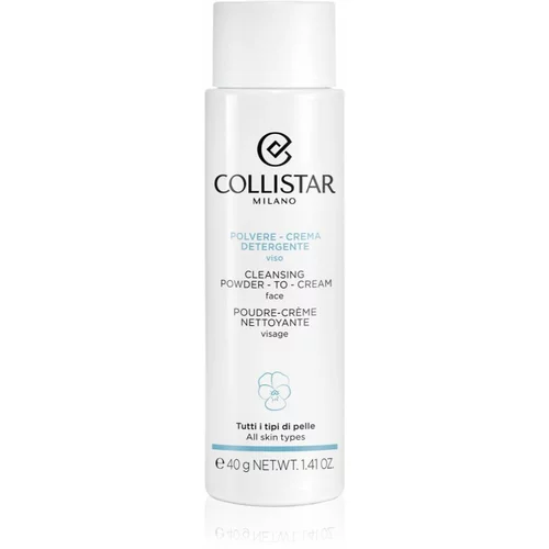 Collistar Cleansers Powder-to-cream face krema za čišćenje 40 g