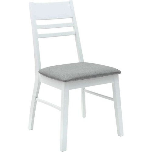  Trpezarijske stolice 2 pcs Bijelo 43 x 54 x 89 cm Slike
