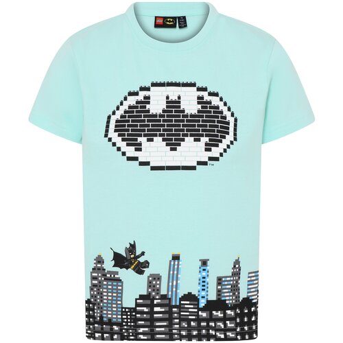 Lego batman classic majica kratkih rukava, svetlo tirkizna Slike