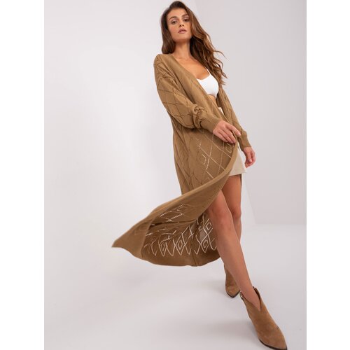BADU Cardigan-BA-SW-8041.50P-camel Slike