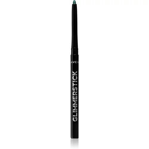 Avon Glimmerstick olovka za oči s intenzivnom bojom nijansa Emerald 0,35 g