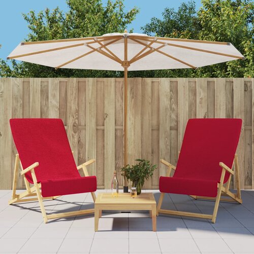 vidaXL Ručnici za plažu 2 kom bordo 60 x 135 cm od tkanine 400 GSM Cijene