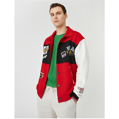 Koton Jacket - Red - Regular fit Cene