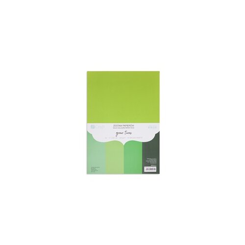 Craft papir u boji DP 20 komada green tones Slike