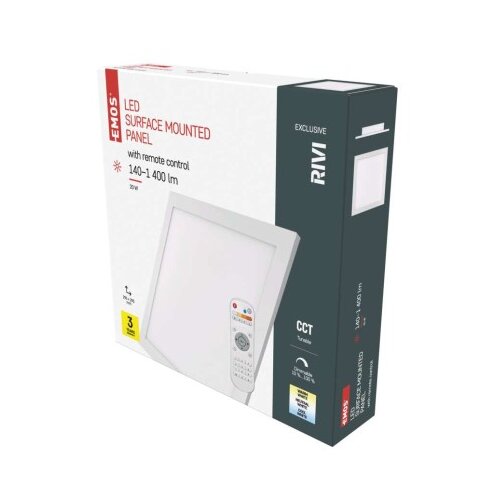  LED stropno svetilo RIVI 30x30, 20W, zatemnilno, nastavljiva CCT Cene