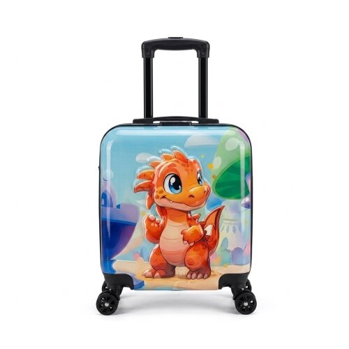 Enjoy kofer dečiji kick 16" blue dino ( 71394 ) Cene