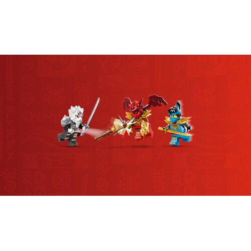 Lego LEGO&amp;reg; NINJAGO&amp;reg; - Zilvar i zmajska zvijer Grimtak (71863) Slike