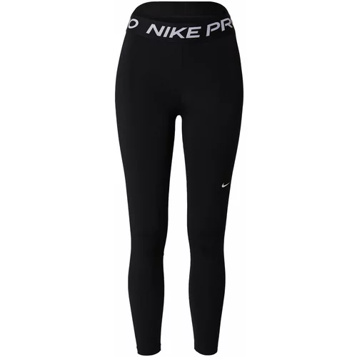 Nike Športne hlače 'NP 365' črna / bela / off-bela