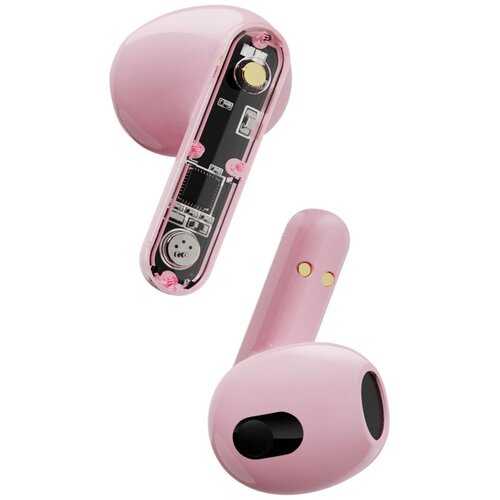 Streetz slu&amp;scaron;alice bluetooth TWS, prozorne roza Slike