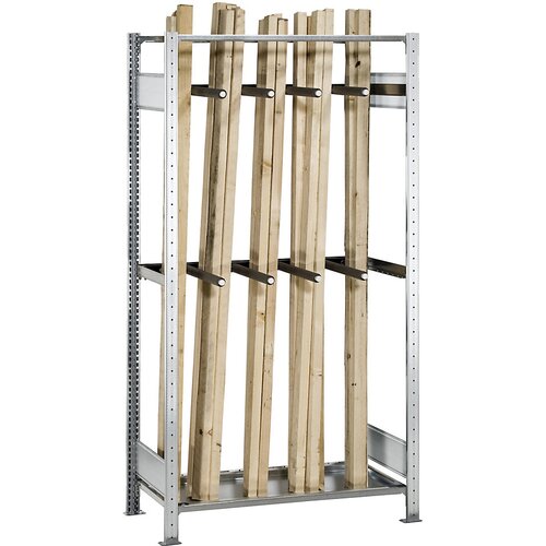 SCHULTE Regal za dolge predmete, VxŠxG 2000 x 1000 x 500 mm, osnovni regal Cene