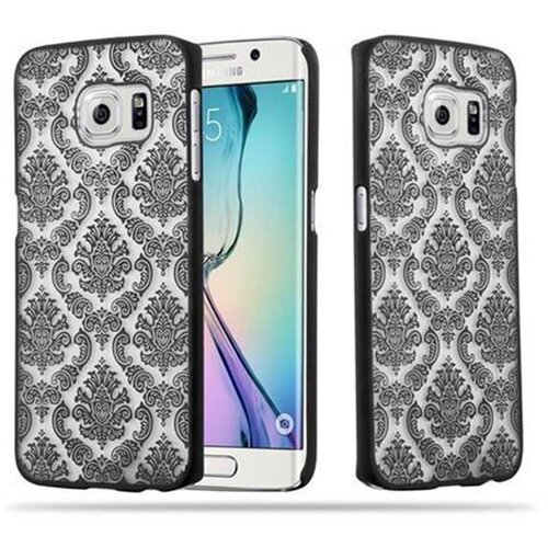 Cadorabo CARE, združljiv s Samsungom v črni barvi - trdi za&amp;scaron;čitni pokrov v Flower Paisley Henna Design proti praskam in udarcem, (20564764) Slike