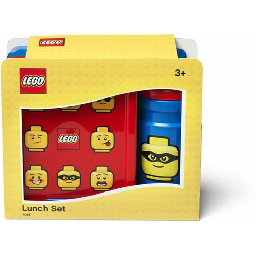 Lego ICONIC CLASSIC Kutija za grickalice, crvena, veličina