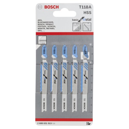 Bosch 5 jigsaw blades T 118 A Cijene
