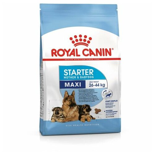 Royal Canin suva hrana za štence maxi starter 4kg Slike
