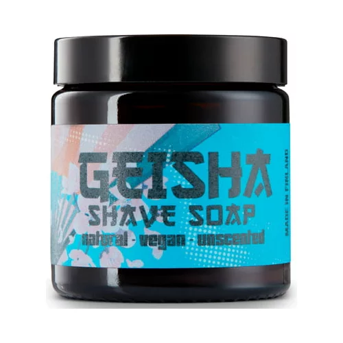 Geisha unscented shave soap