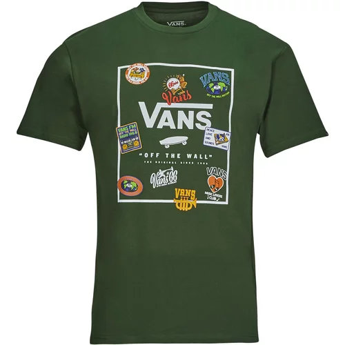 Vans Majice s kratkimi rokavi MN CLASSIC PRINT BOX Zelena