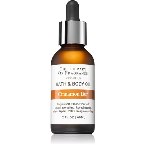 The Library of Fragrance Cinnamon Bun ulje za tijelo za kupke uniseks 60 ml Cijene