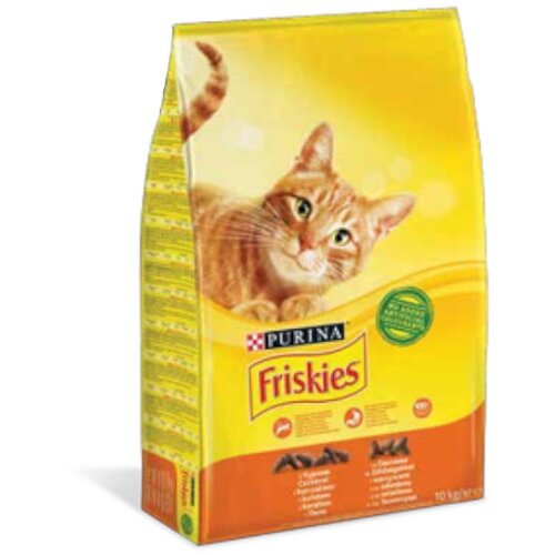 Friskies Suva hrana za mačiće sa ukusom pletina i povrće, 10 kg Slike