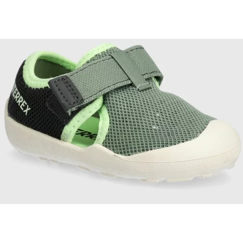 adidas Terrex Otroški čevlji zelena barva