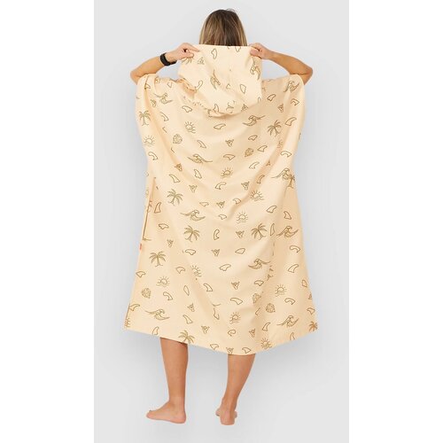 After Tech Pocket Surf Poncho fins print Slike