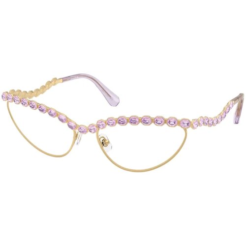 Swarovski Ženski okvir za dioptrijske naočare 0SK1030 4036, Mačkaste, Roze-zlatni Slike