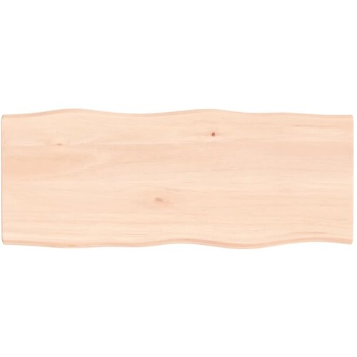 vidaXL Mizna plošča 100x40x2 cm neobdelana trdna hrastovina Cene