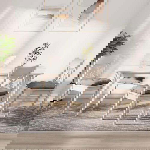 vidaXL Sedežne blazine 4 pcs Oblačno siva 45 x 45 x 12 cm blago Cene