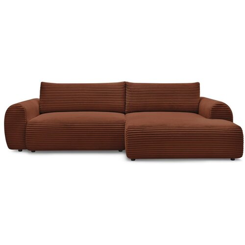 Bobochic Paris Ciglasta sklopiva kutna garnitura od samta (s desnim kutom) Lucien &amp;ndash; Slike