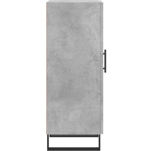 Komoda siva boja betona 34,5x34x90 cm od konstruiranog drva Slike