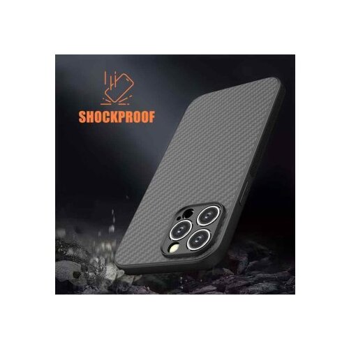 Teracell maska carbon fiber za xiaomi redmi note 13 pro plus crna Slike