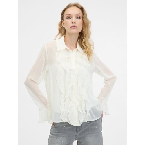 Orsay Cream women&amp;#039;s blouse - Women&amp;#039;s Slike