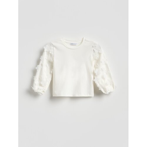 Reserved GIRLS` BLOUSE - krem Cene