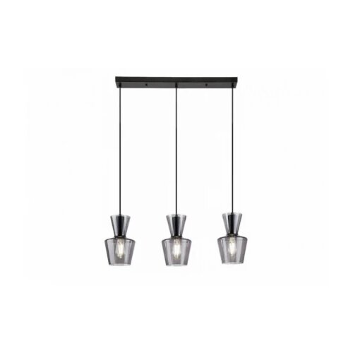 Rabalux Visilica Abra E27 3x MAX 60W mat crno (72163) Slike