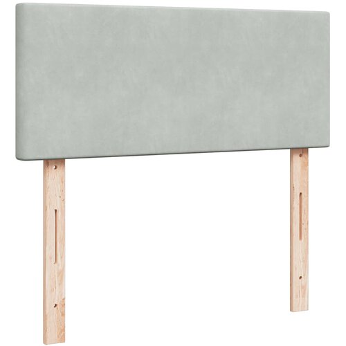 Box spring krevet s madracem svjetlosivi 120x200 cm bar&amp;scaron;unasti Slike