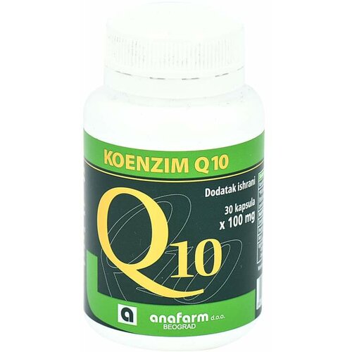 Anafarm koenzim Q10 100 mg 30 kapsula Slike