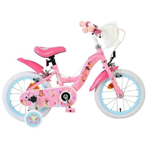 Volare dječji bicikl Disney Princess 14&Prime; ružičaste boje, s dvije ručne kočnice Cijene