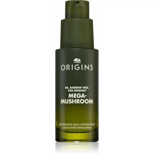 Origins Dr. Andrew Weil for ™ Mega-Mushroom Restorative Skin Concentrate koncentrat za obnavljanje kožne barijere 30 ml