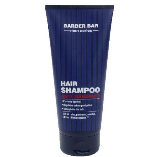 CafeMimi šampon za kosu protiv peruti barber bar ekstrakt mente i pantenol 200ml Slike