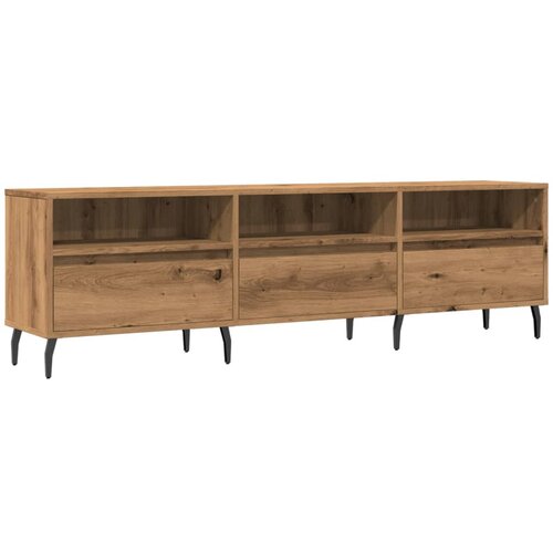 Maison Chic TV omarica - TV stojalo - Televizijska omarica artisan hrast 150x30x44,5 cm inženirski les, (21702253) Cene