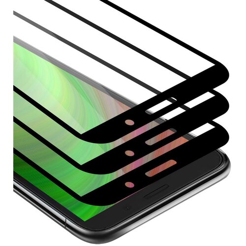  honor 9S/Huawei Y5P - za&scaron;čitna folija v transparentno s čarno - 3-pack kaljeno steklo za za&scaron;čito zaslona s trdoto 9H in 3D dotikom, (20553151) Cene