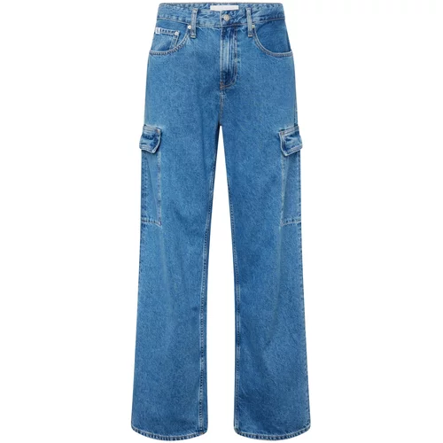 Calvin Klein Jeans Cargo traperice '90`s' plavi traper