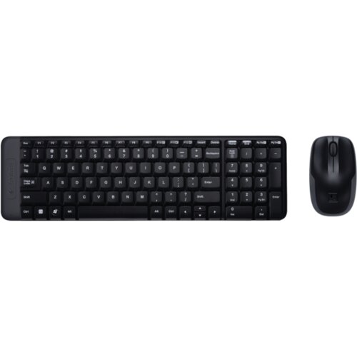 Logitech Tastatura + mi&scaron;, bežični set, 2.4 GHz &ndash; MK220 Cijene