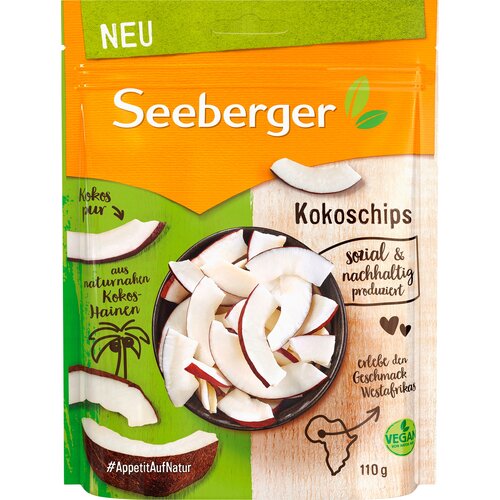 Seeberger Čips od kokosa - 110 g Cene