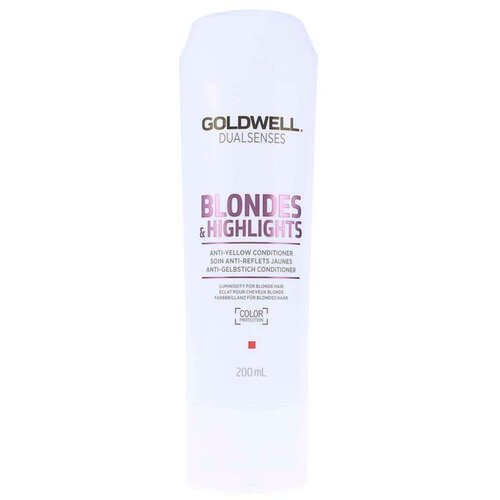 Goldwell Dualsenses Blondes &amp;amp; Highlights regenerator za plavu kosu neutralizirajući žuti tonovi 200 ml Slike
